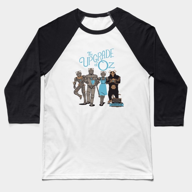 The Wizard of Oz UPGRADED by Tobe Fonseca Baseball T-Shirt by Tobe_Fonseca